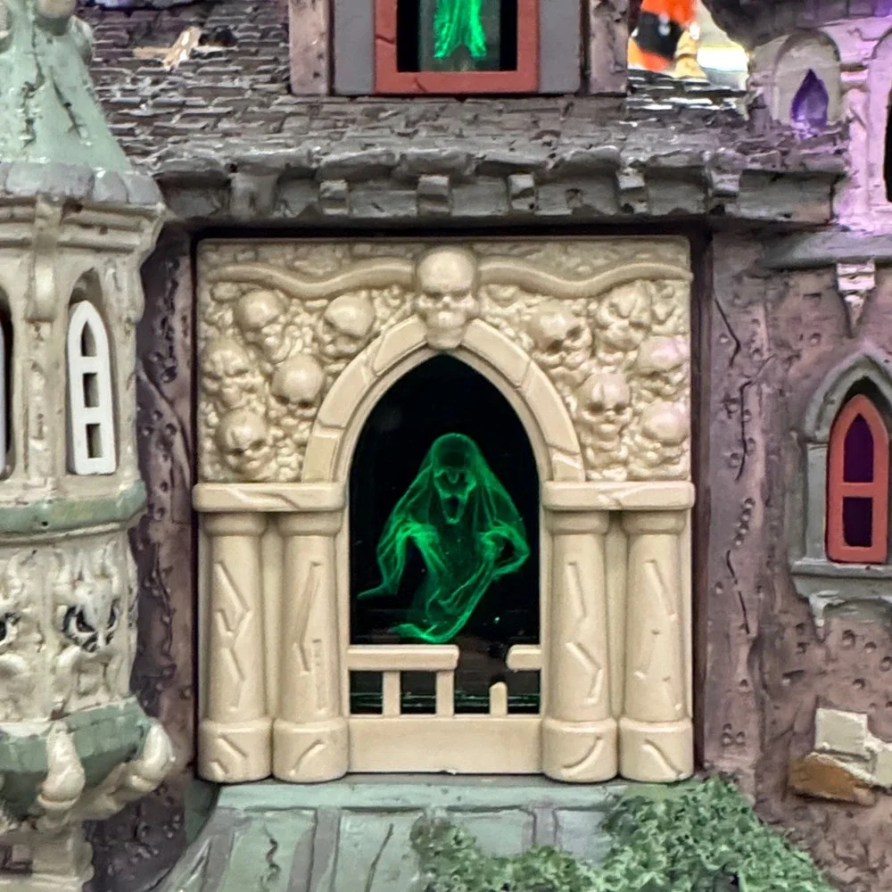 Lemax Macabre Mansion Spooky Town Lighted Halloween Village Michael's Exclusive